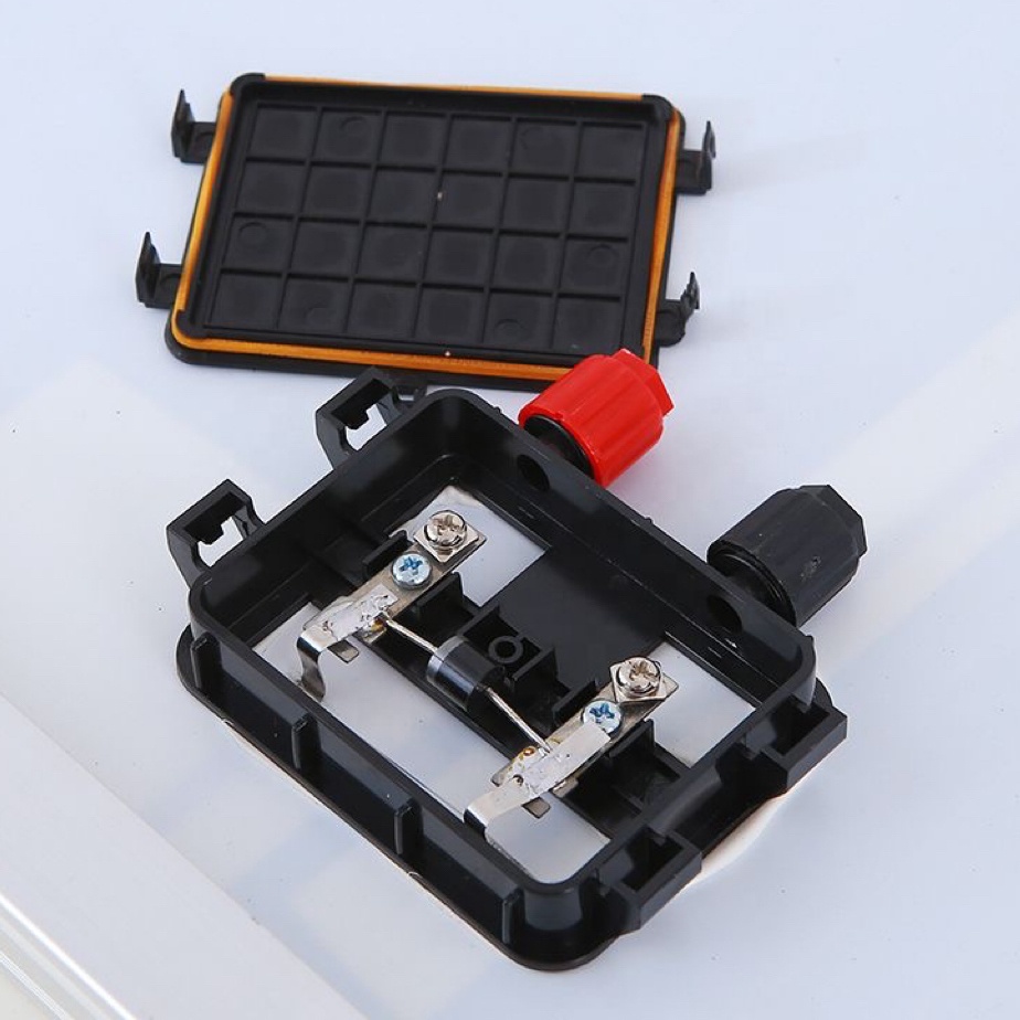 High Efficiency 60W Monocrystalline Silicon PV Solar Panel 18.2V All Black 18.6% Efficiency Portable Power Station RV Marine