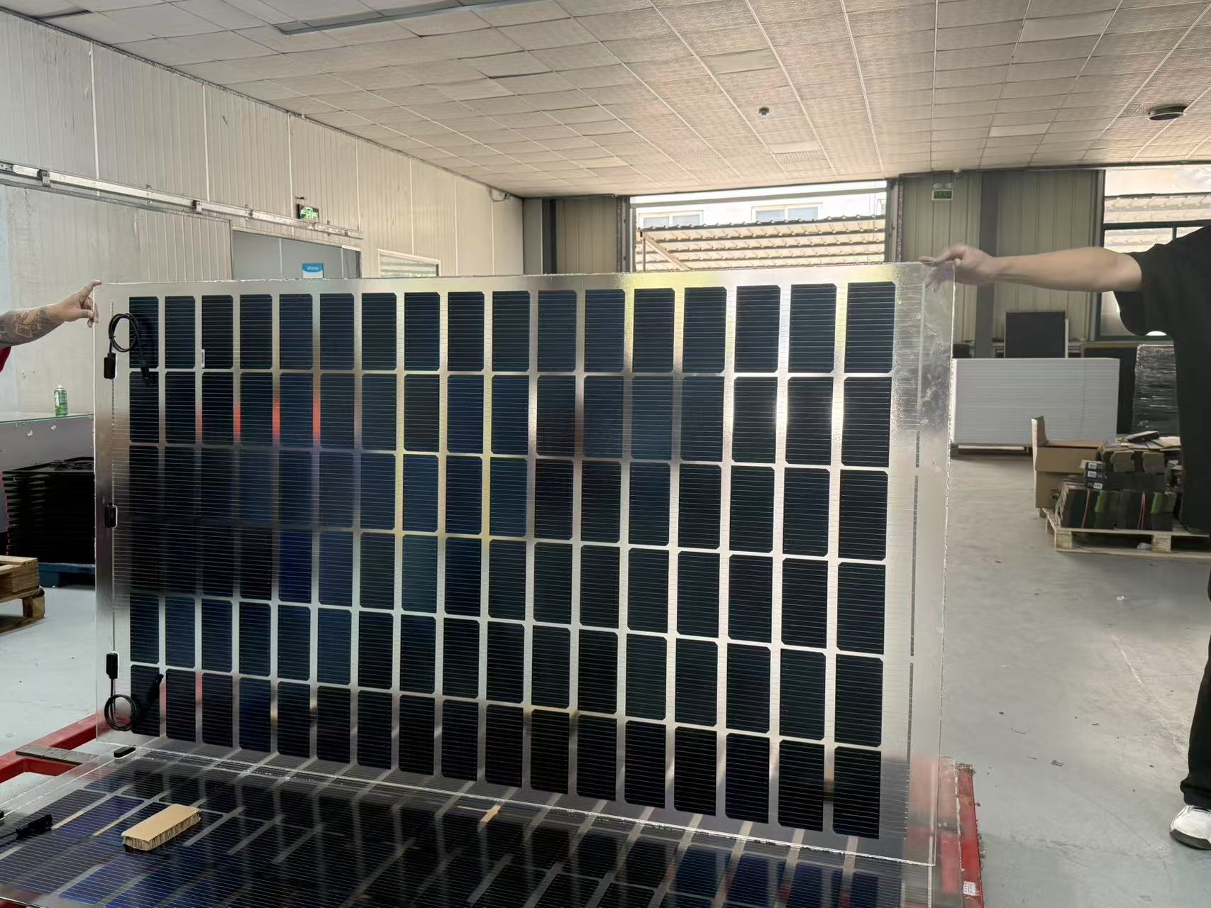Panel Solar Transparente Customized Bifacial Glass Transparent Solar Panels for Greenhouses,BIPV