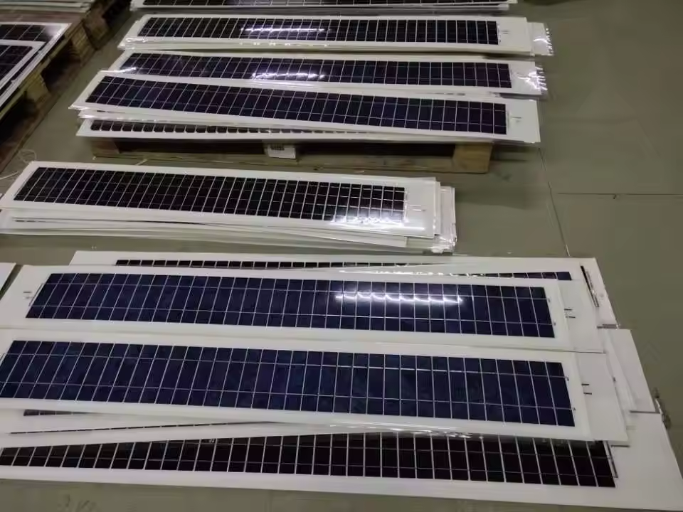 Mono Small Thin Film Flexible Strips Rollable Solar Panels for Advertising Lighting Used Customized Shape