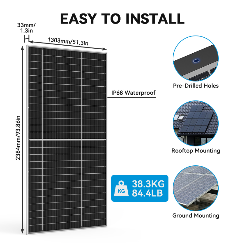 Trina Solar Panels 720 Watt Eu Warehouse Vertex N NEG21C.20 695W 700W 705W 710W 715W 720W Panneau Solaire Trina Solar Pv Module