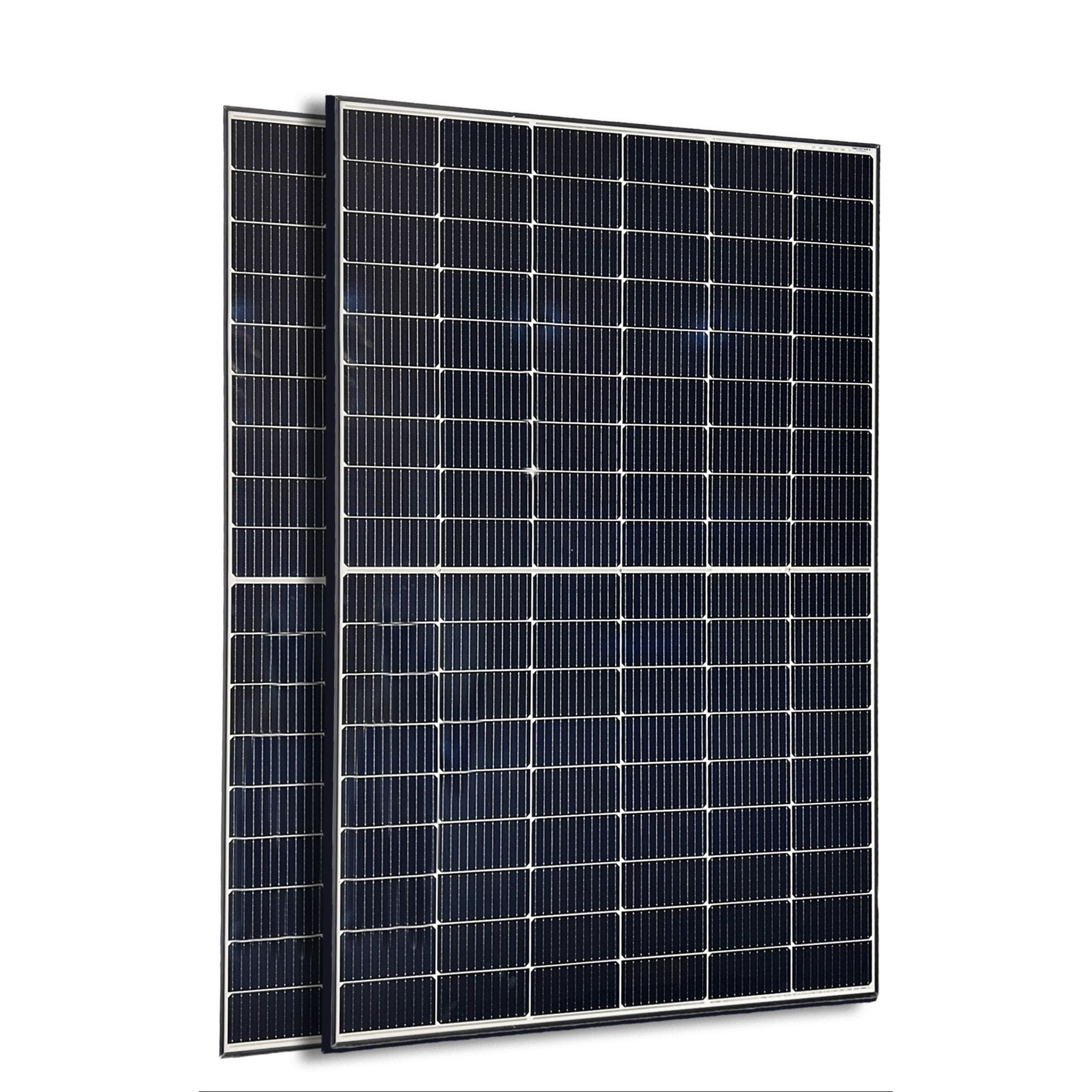 Set 2 PV Modules 550W Solar Panels N-Type HJT Polycrystalline Monocrystalline Silicon Metal Frame Rectangular Pallet-Packed 60kg