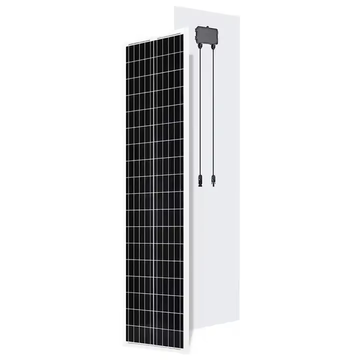 Frameless solar panel