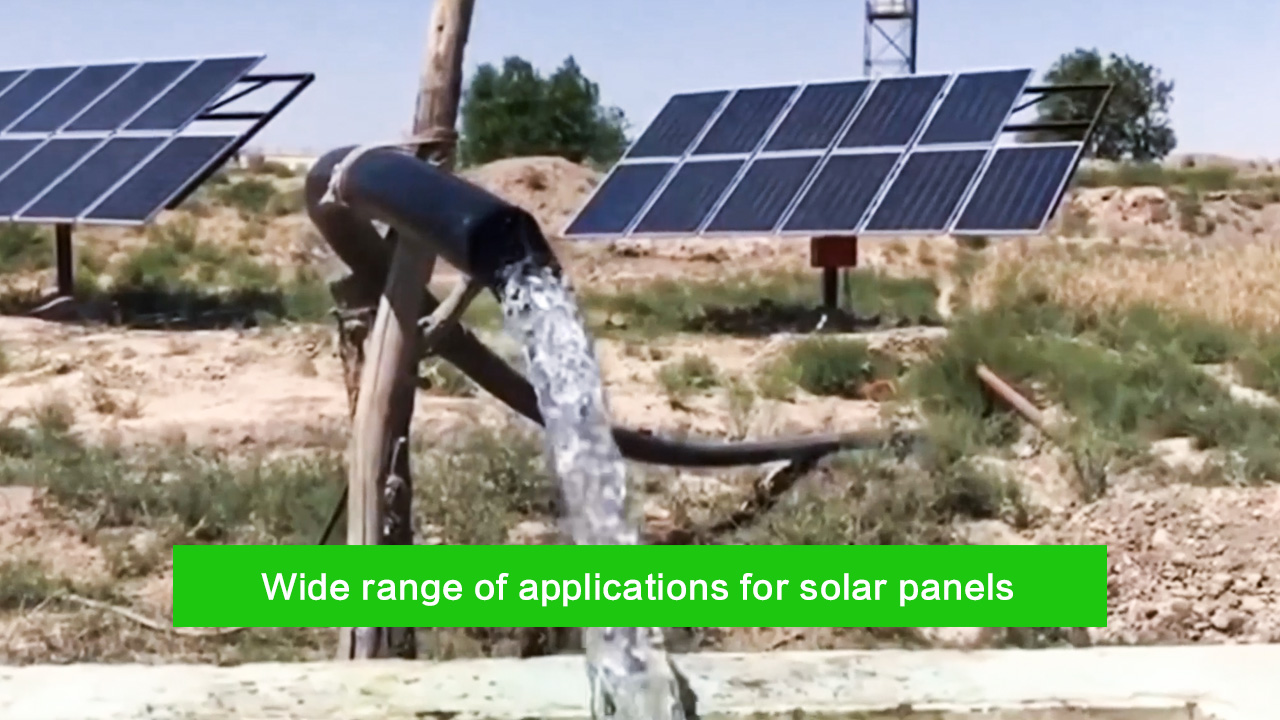 All Black Solar Panel Application