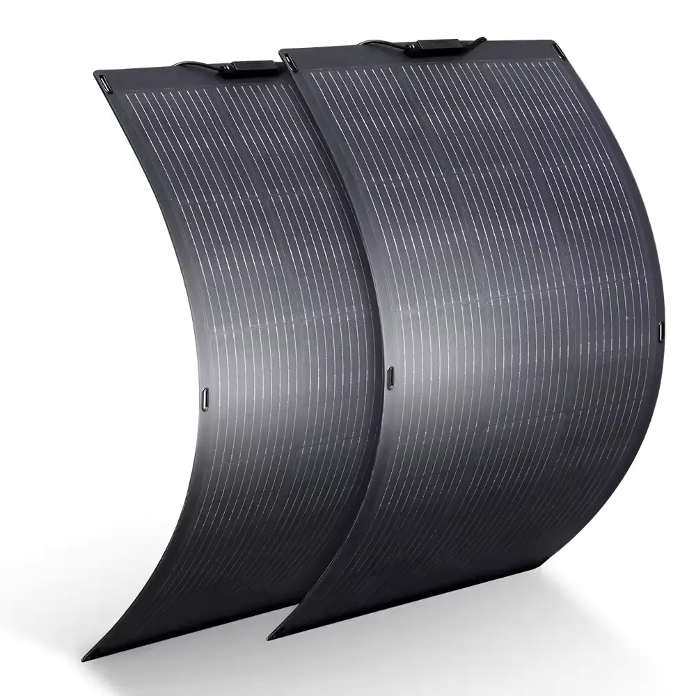 Puyinii High Efficiency 200W Flexible Solar Panel 500W 400W 100W ETFE Thin Film 150W 180W Mono Power Banks &amp; Solar Station