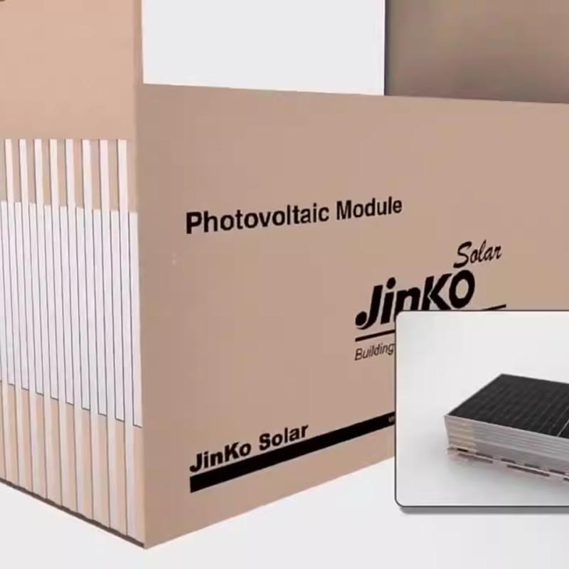 Jinko Latest Technology N Type Factory Customized Solar Power 620W 650W 156mm PV Ground Mounted Solar Panels
