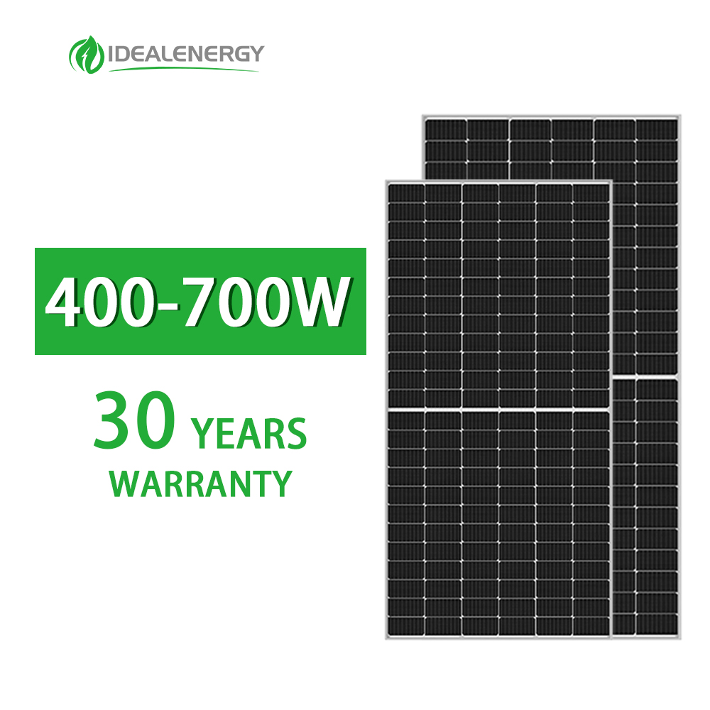 Industrial Hjt Bifacial Split 144 Cell n Type Solar Panel 400wp 500w 480 w 500 Watt 540 Wp 560w 750w 1000watts Solar Pv Panel