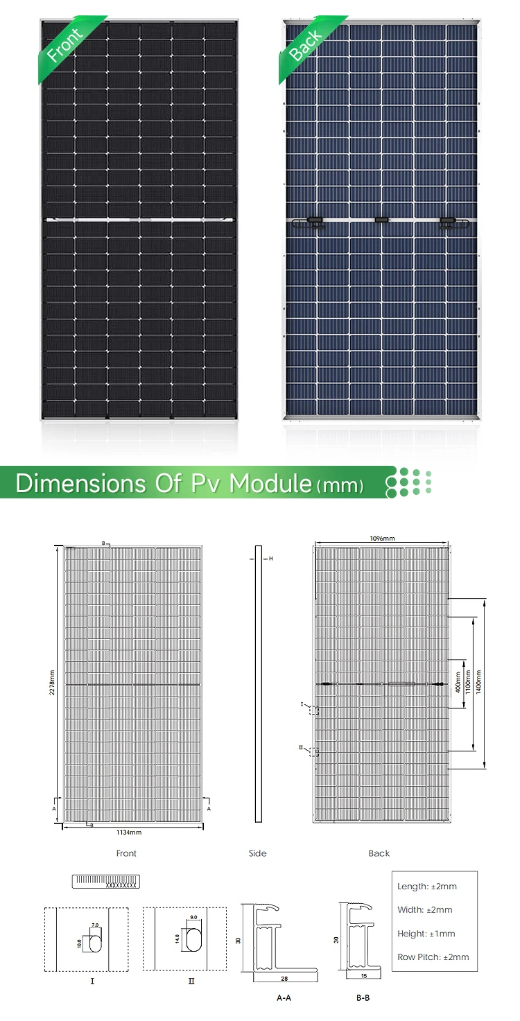 Solar Panel Linear Performance Warranty Graph