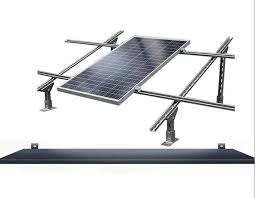 Ground-Mounted / Roof Solar Panel Mounting System Stainless Steel Support Sturcture
