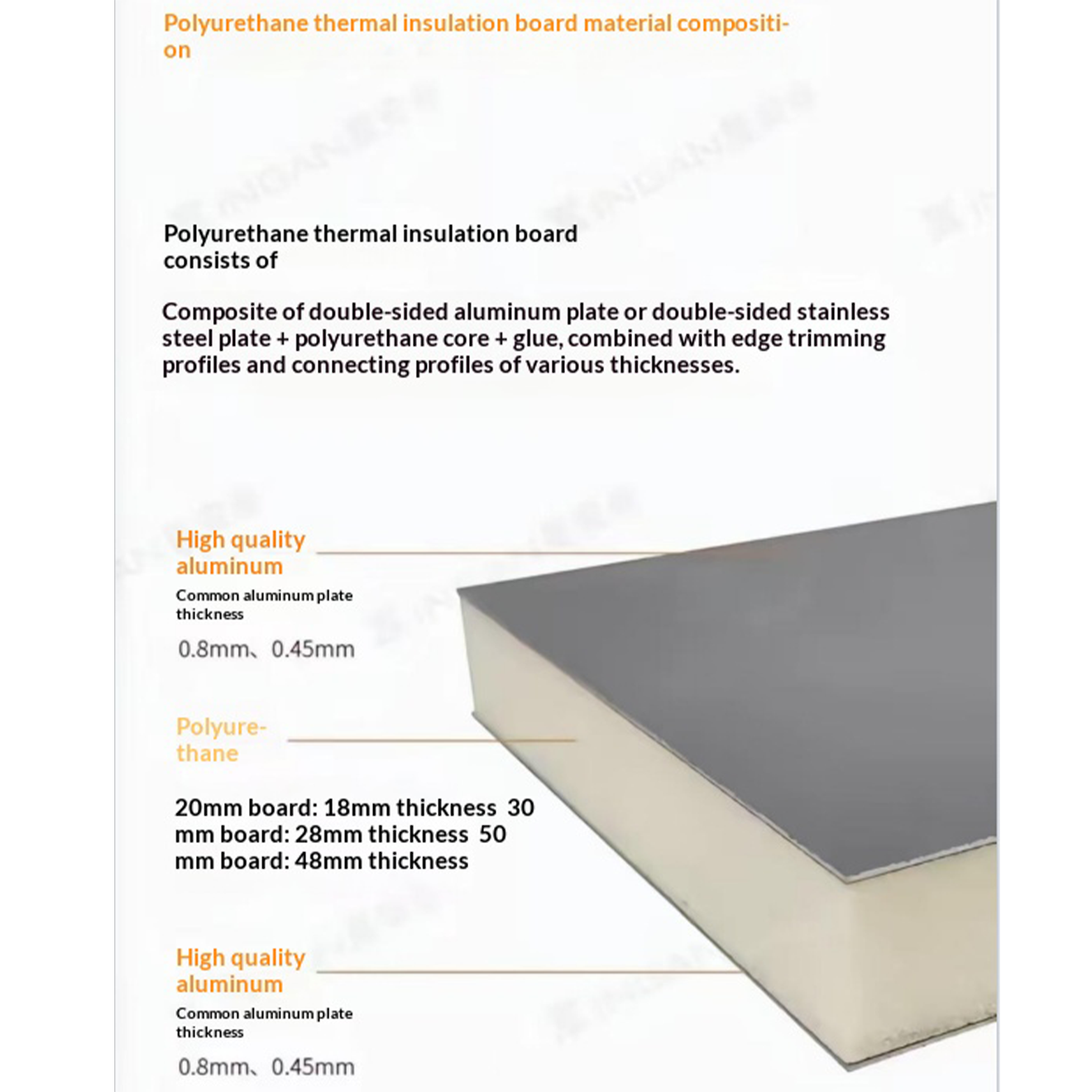Zhending Modern Exterior Asian Design Fire Resistant Water Resistant Thermal Insulation Eco-Friendly Aluminum Metal Roof Panels