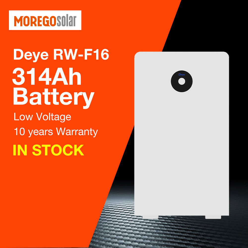 Morego Solar C&amp;I Solar Storage System 20kW 32kWh Deye Battery Backup Power Hybrid Inverter LONGI Panel Complete PV Solution