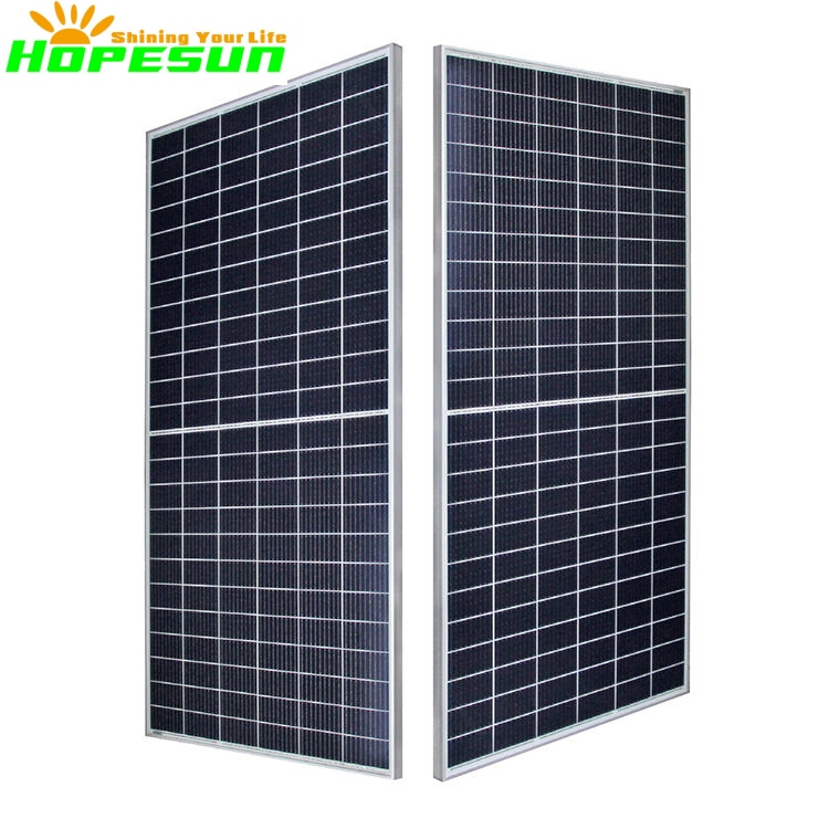 Hot Sales High Efficiency 500W PV Momo Solar Panels for Home and Commercial Solar System