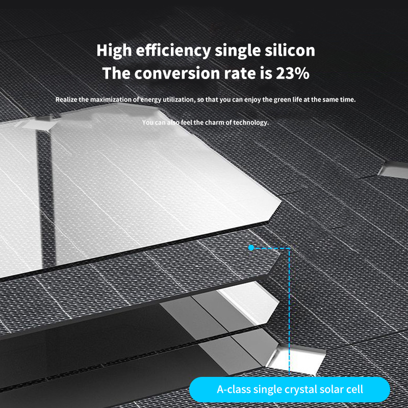 SHENHAUR PV Mono Solar Power System 12V 24V 100 150 200 Watt 500 1000W 100W 150W 200W Foldable Thin Film Flexible Solar Panels