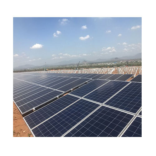 High-Efficiency Ground-Mounted Luwei Solar Panels for Large Installations