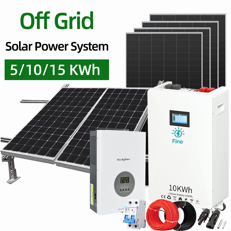 Solar Power System Complete Kit