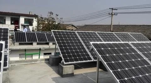 Residential Flat Roof Solar System