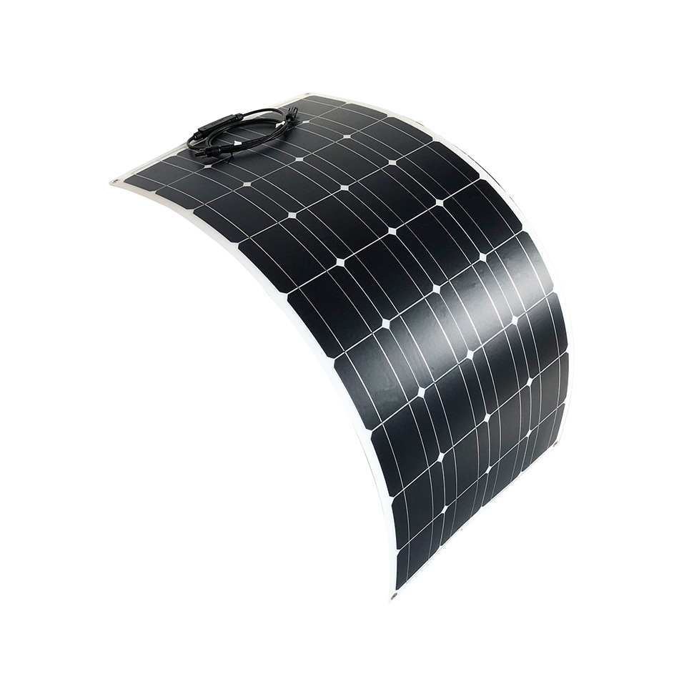 Ultra Lightweight Thin Flexible Solar Panel 100W 120W 150W 200W Bendable Solar Board for Camping Outdoor RV
