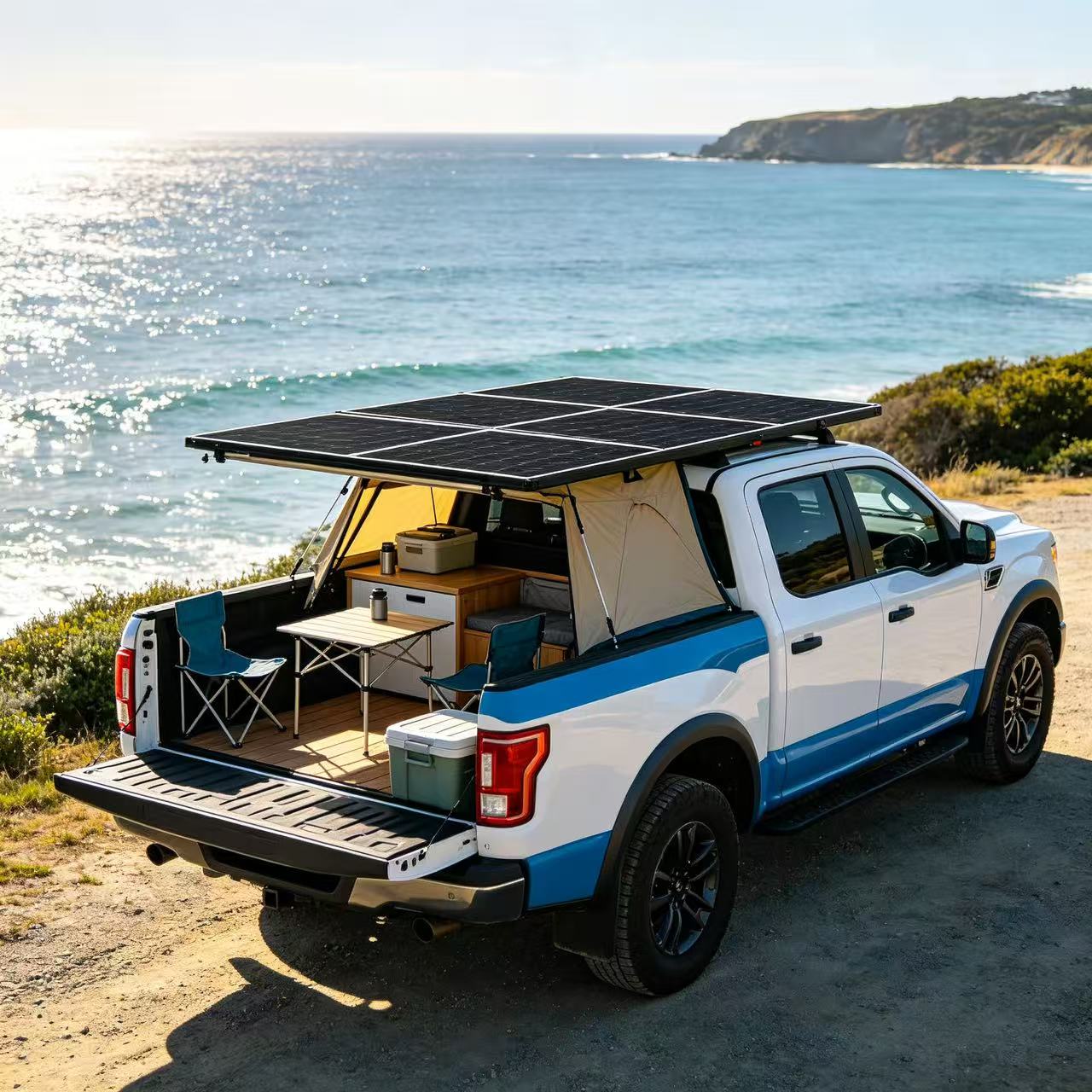 Ultra Thin Flexible Solar Panel High Efficiency Bendable Waterproof Solar Charger for RV Boat Outdoor Camping Mobile Power Phone