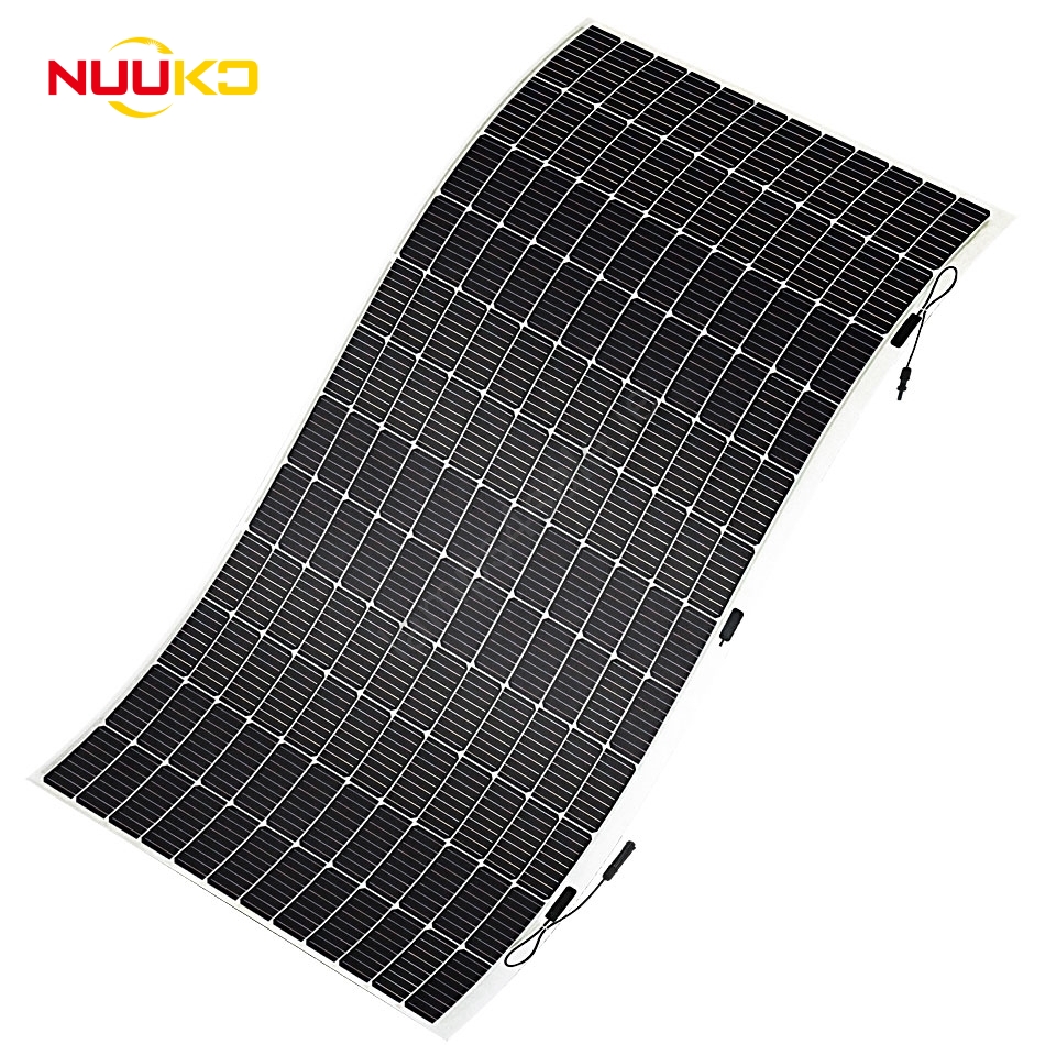 Hot Sale 390W &amp; 400W Flexible Solar Panels PERC &amp; Half Cell Type For Car Roof &amp; Flat Roof