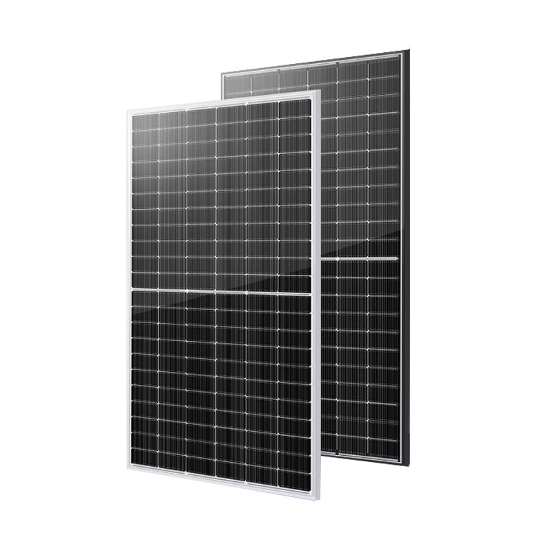 550W 560W 570W 580W 590W 600W Full-Black BC PV Module Mono Half-Cut Solar Cells Solar Panel with Factory Price