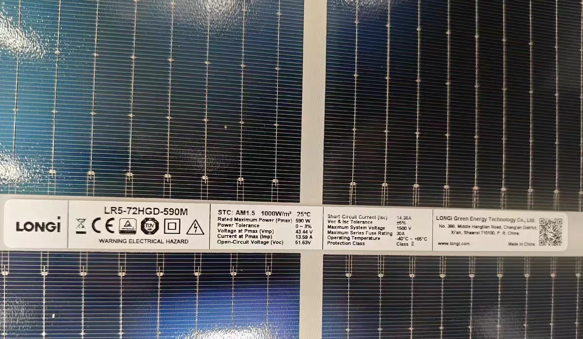 Solar Panels 610W 620W 630W 650W On/Off Grid One-stop Service Panel Solar for Home Electricity