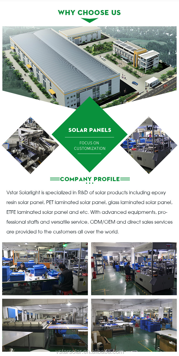 90x82mm 5V 1W Monocrystalline ETFE Solar Panel with PH-2 Connector