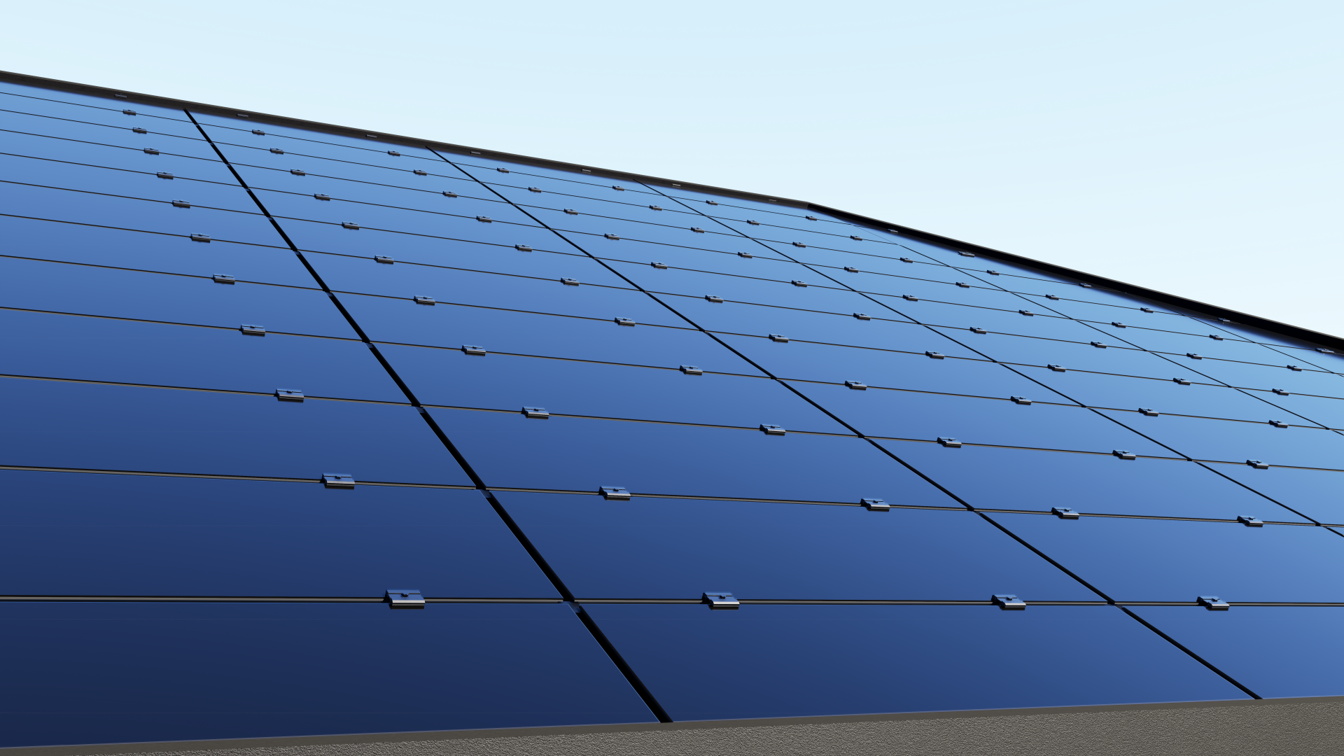 SANGNI High Quality BIPV Solar Shingles N-Type Bifacial Solar Panel PERC IBC Technology Monocrystalline Silicon Glass for Home