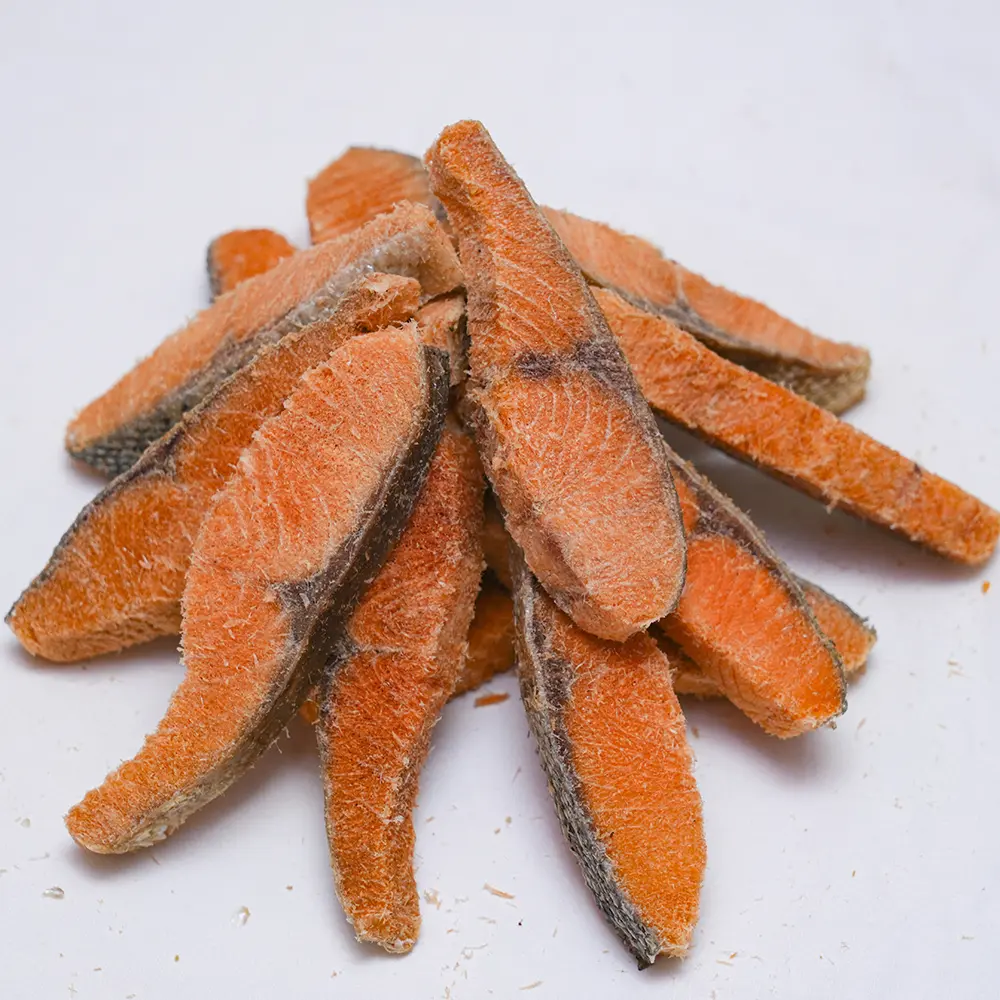 Freeze-dried cod pet treat