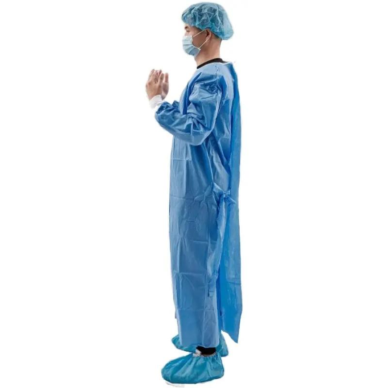 Ropa Médica Batas de Aislamiento Traje de Aislamiento Batas Quirúrgicas Desechables Mandiles Quirúrgicos Batas Quirúrgicas Desechables