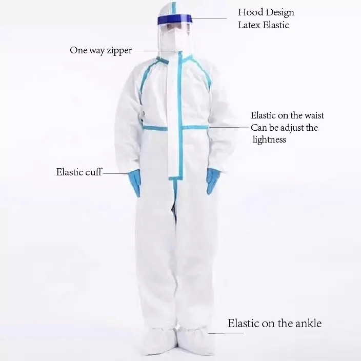 Fabricar trajes de protección de alta calidad, monos de aislamiento