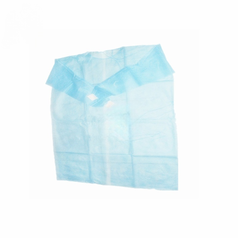 Bata quirúrgica desechable blanca de protección aislante para médico, cirujano, paciente, visitante, hospital