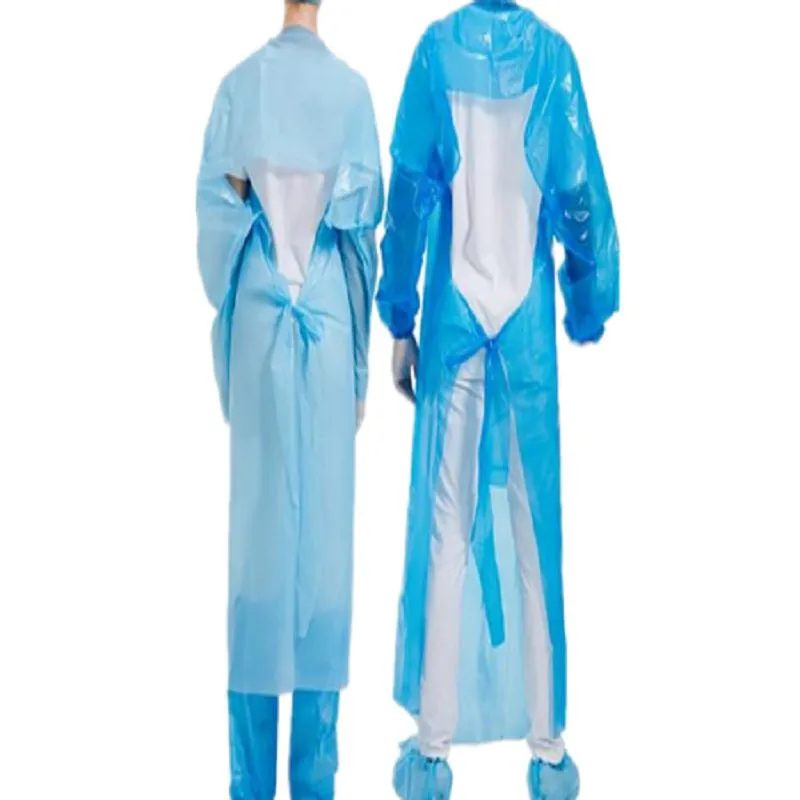 Bata de aislamiento médico