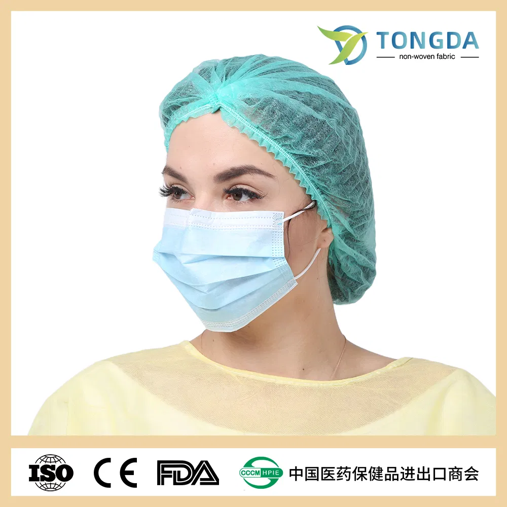 Bata de aislamiento desechable protectora para dentistas de no tejido de fábrica con puño de punto, bata transpirable de Level2