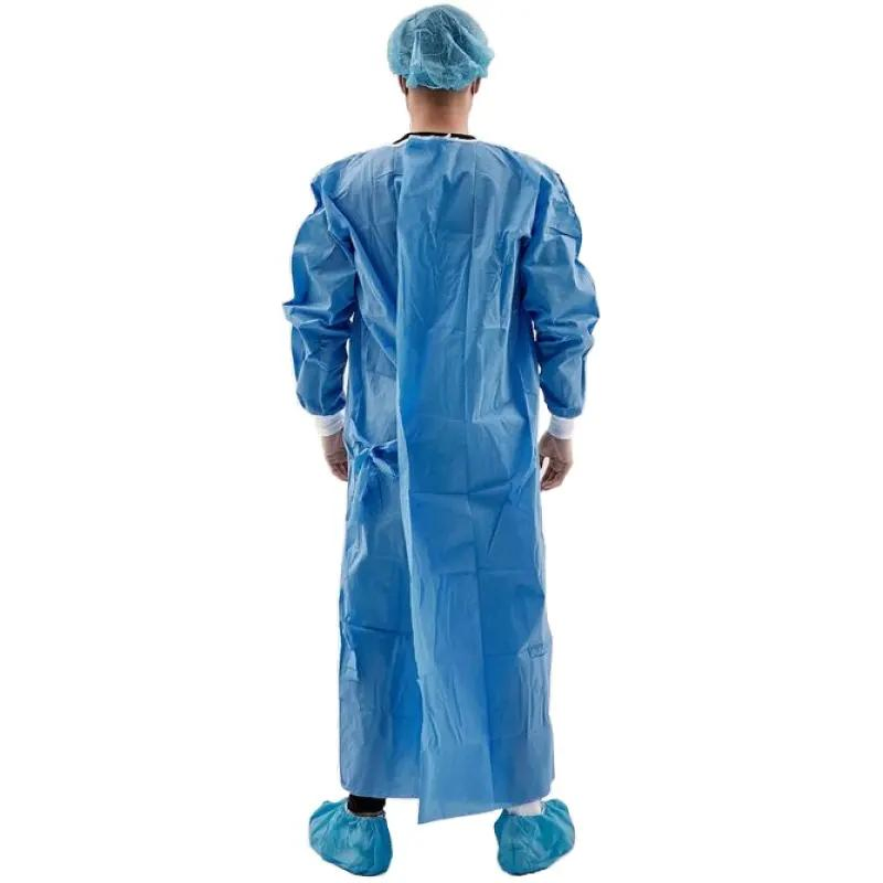 Ropa Médica Batas de Aislamiento Traje de Aislamiento Batas Quirúrgicas Desechables Mandiles Quirúrgicos Batas Quirúrgicas Desechables