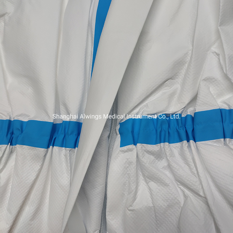 Batas de aislamiento desechables Alwings Medical Instrument resistentes al agua