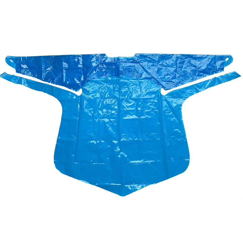 Capa desechable para adultos al por mayor, transparente, de una sola pieza, vestido de aislamiento