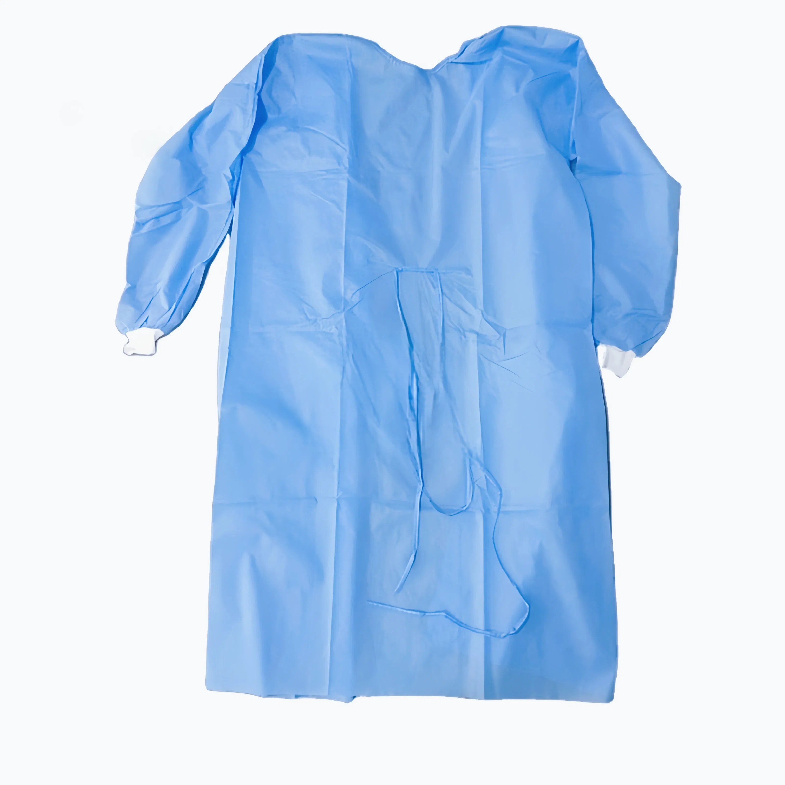 Bata desechable impermeable para uso en laboratorio y clínica