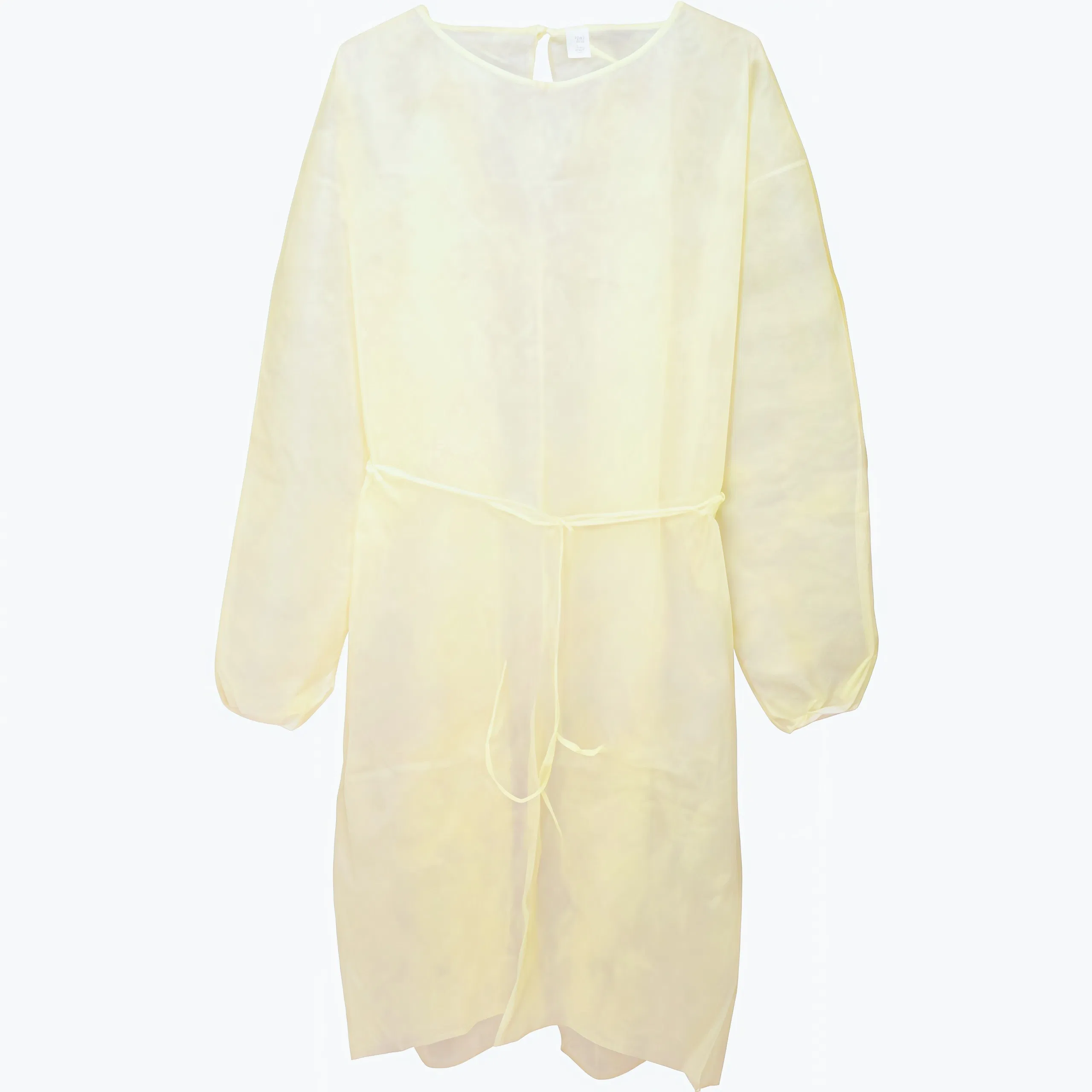 Bata desechable impermeable para uso en laboratorio y clínica