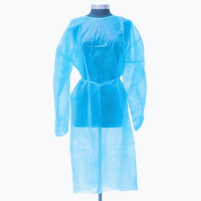 Bata desechable impermeable para uso en laboratorio y clínica