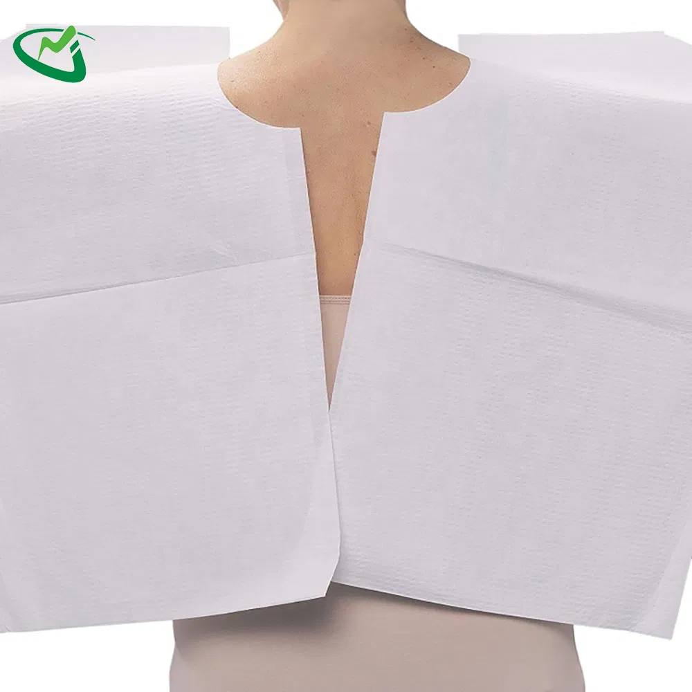 Bata de aislamiento desechable médica, transpirable, higiénica, ropa protectora de aislamiento