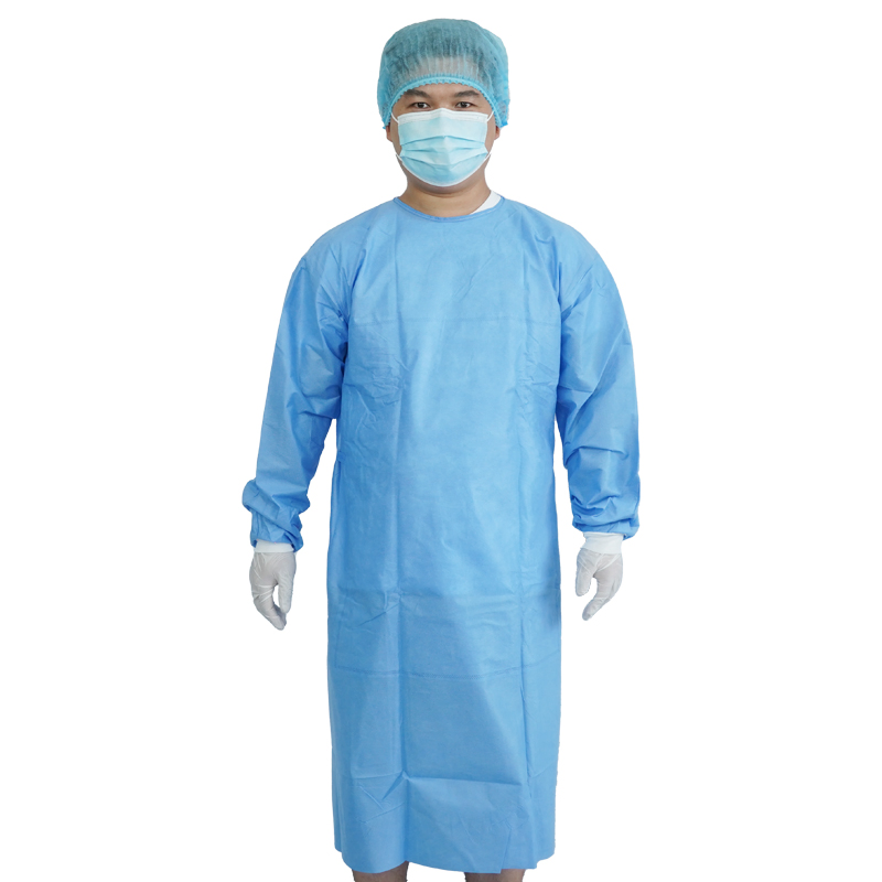Ropa Médica Batas de Aislamiento Traje de Aislamiento Batas Quirúrgicas Desechables Mandiles Quirúrgicos Batas Quirúrgicas Desechables