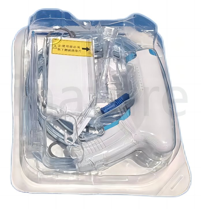 جهاز طبي disposable لغسل الجروح مع بطارية خارجية