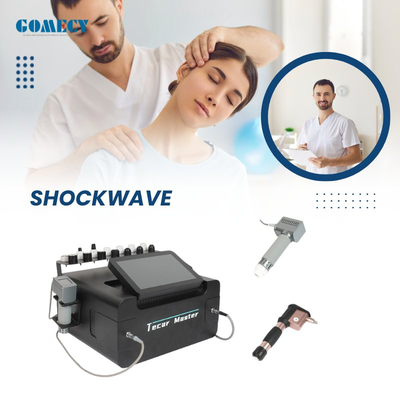 معدات علاج الألم بالموجات الصادمة لإعادة التأهيل والطب الرياضي