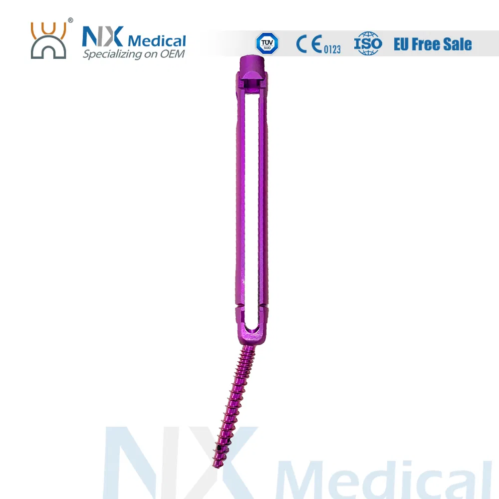 نظام زراعة العظام الإسمنتي القنوي لمسامير العمود الفقري 5.5mm