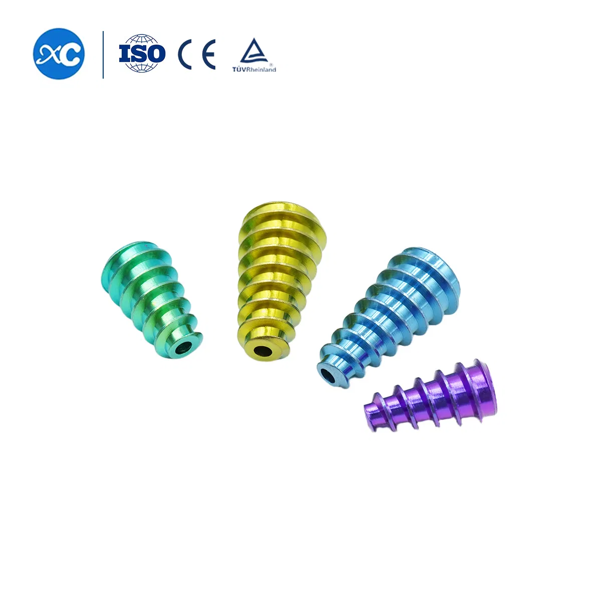 جهاز تثبيت جراحي من التيتانيوم بالجملة، د durable، لزرع براغي العظام في الكاحل والقدم