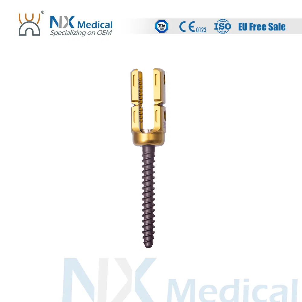 نظام برغي العمود الفقري لنظام زراعة العظام Nx Medical 6.0mm
