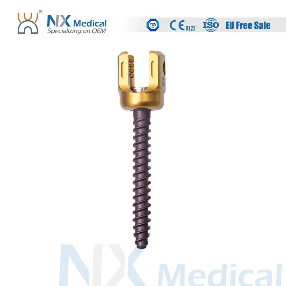 نظام برغي العمود الفقري لنظام زراعة العظام Nx Medical 6.0mm