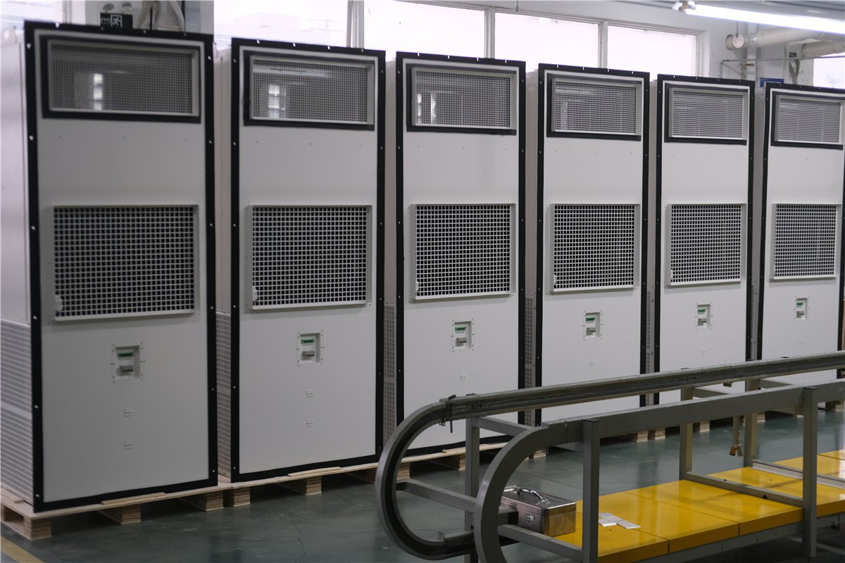 400V 50Hz 5.0kw~30.0kw مكيف هواء خارجي مثبت على الحائط، تبريد الملاجئ، نظام تبريد الغرف