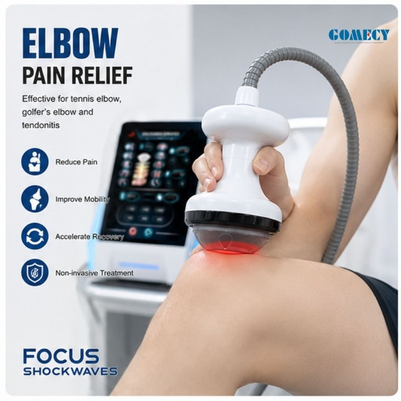 معدات العلاج بالصدمات المركزة لعيادات الطب الرياضي وإعادة التأهيل البدني