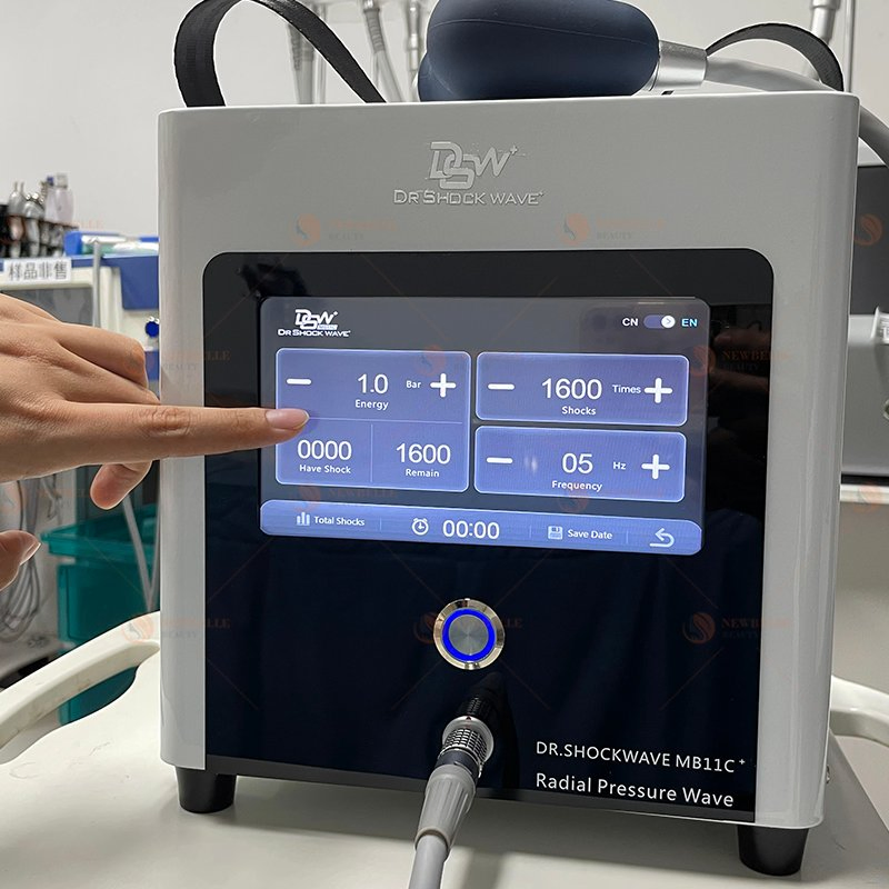 العلاج بالصدمات الموجهة شعاعياً في الطب الصحي معدات العلاج الطبيعي بالصدمات الموجهة