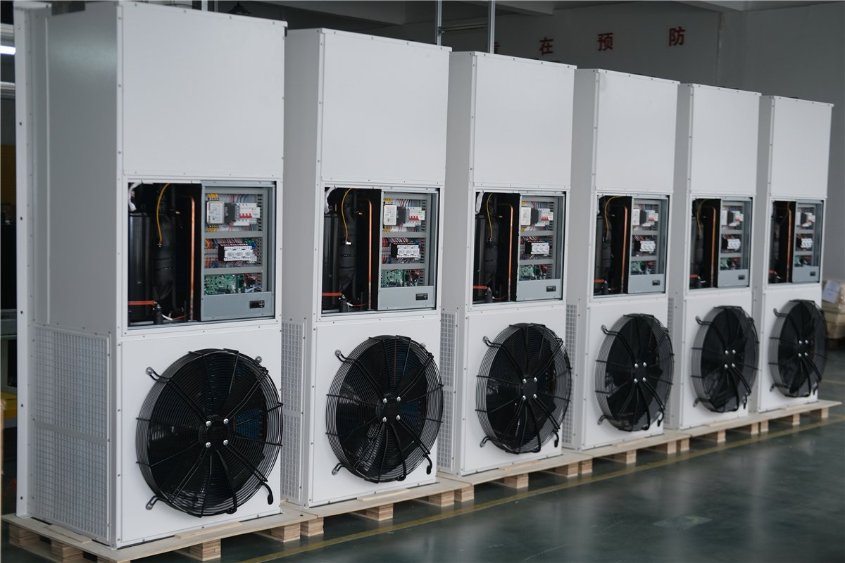 400V 50Hz 5.0kw~30.0kw مكيف هواء خارجي مثبت على الحائط، تبريد الملاجئ، نظام تبريد الغرف